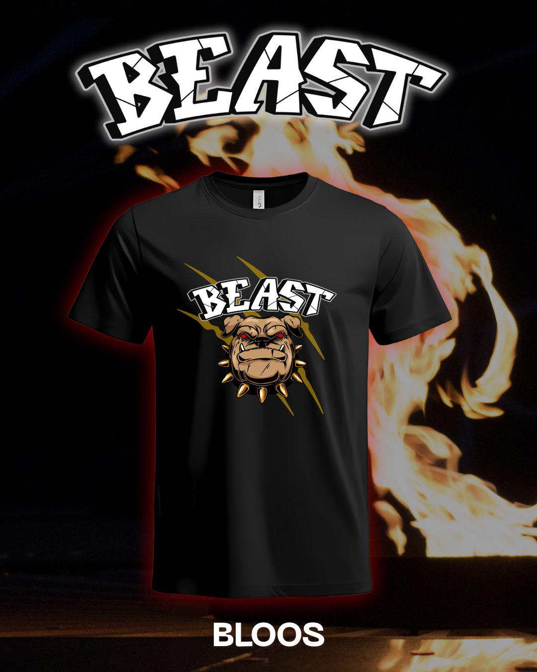 Beast Bulldog Tee